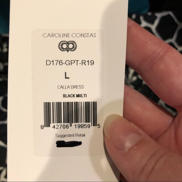 Caroline Constas Calla Animal Print Midi Dress - Picture 8 of 8